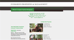 Desktop Screenshot of evergreenrent.com